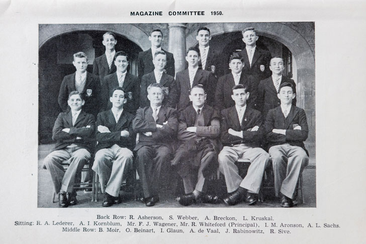 SACS Magazine Committee 1950
