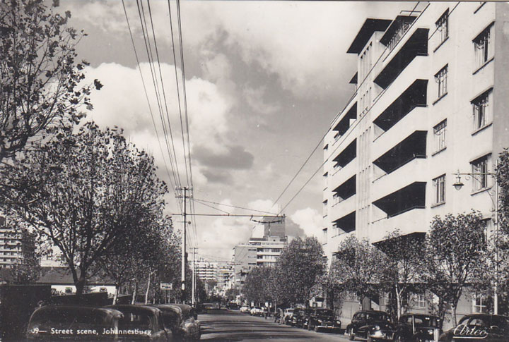 The site of Florence Nightingale Hospital in Johannesburg where Albie was born.