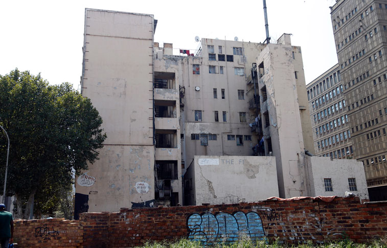 The former Florence Nightingale Hospital building, where Albie was born, opposite Constitution Hill.
