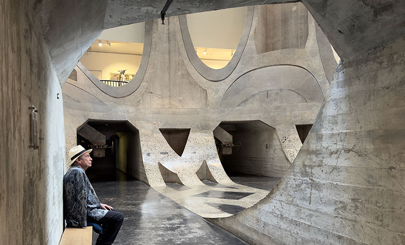 Albie at Zeitz MOCAA basement